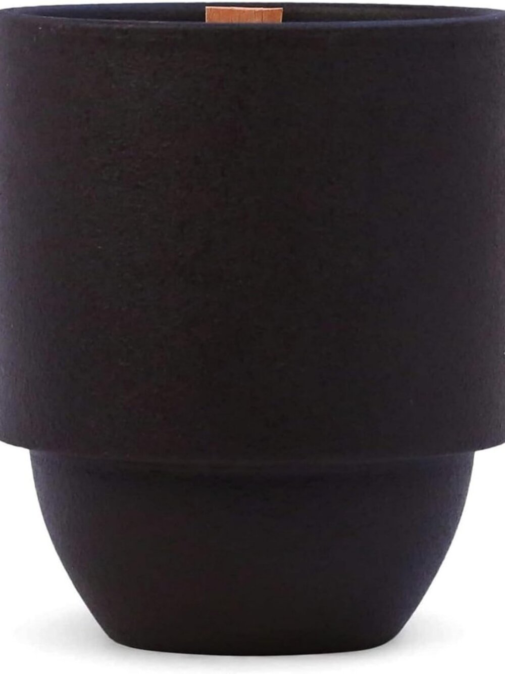 Yosemite Scented Candle in Reusable Ceramic Jar, Crackling Wood Wick, 77 Hour